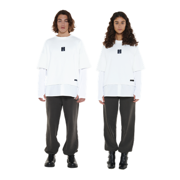 DOUBLE JUMPER-WHITE