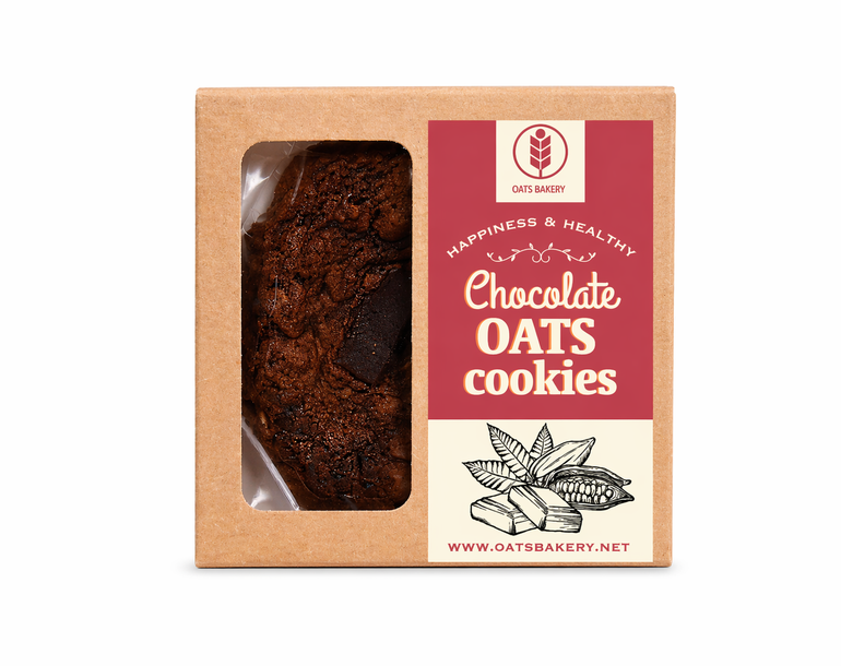 Chocolate Oats Cookies 