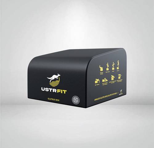 ANGLED GLUTES BOX  - 60*55*30/40CM