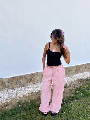 Burgundy Breezy Pants 