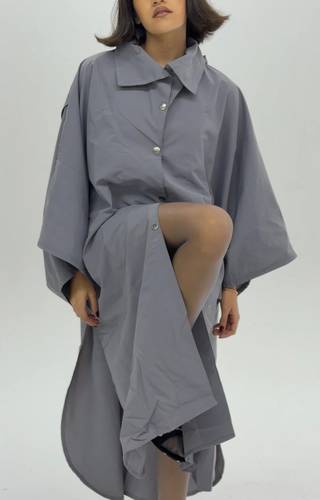 Aleron Light Trench // GREY //