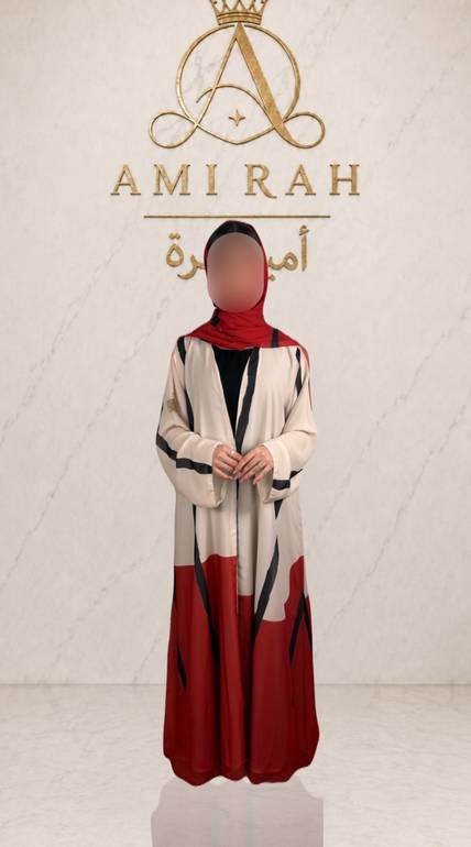 عباية شيفون سول