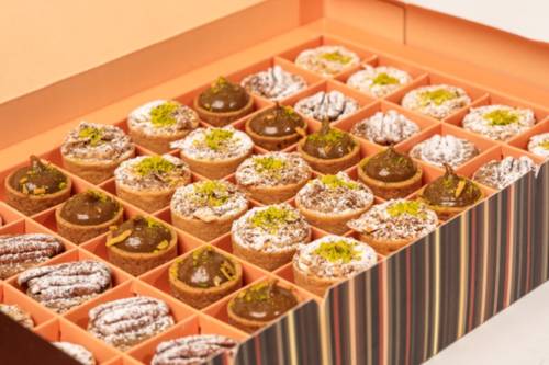 بوكس تارت فاخر طازج - توصيل داخل الرياض | Chocolateria