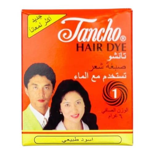 تاتشو صبغة شعر اسود 6جرام