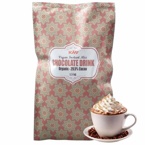  مسحوق الشكولاته عضوي  29.50%- 1.5kg | كاف 