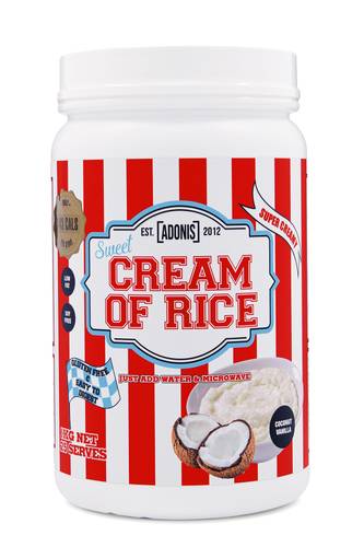 كريمة الارز جوز الهند فانيلا - CREAM OF RICE COCONUT VANILLA 1KG