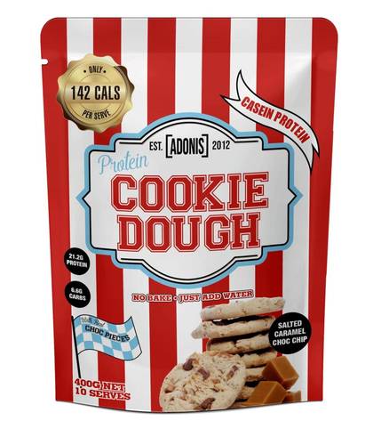 بروتين كوكيز كارميل مملح - Salted Caramel Choc Chip 400g