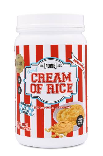 كريمة الارز  كارميل زبدة الفول السوداني - CREAM OF RICE CARAMEL PEANUT BUTTER 1KG
