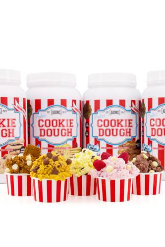 بروتين كوكي دو - شوكلاته بيضاء وتوت - White Choc Berry 1KG