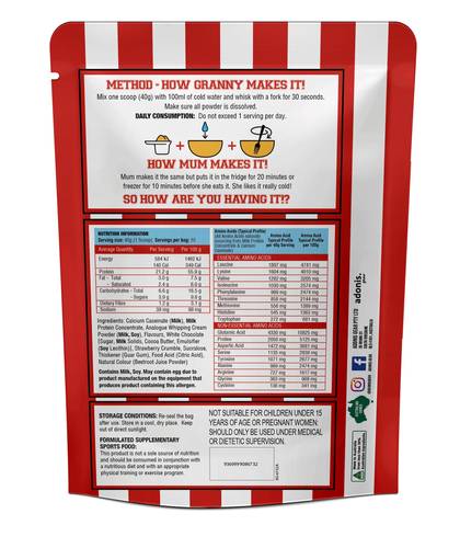 بروتين كوكيز شوكلاته بيضاء وتوت - White Choc Berry 400g