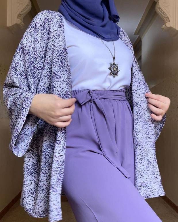 طقم 3 قطع لافندر/بنفسجي