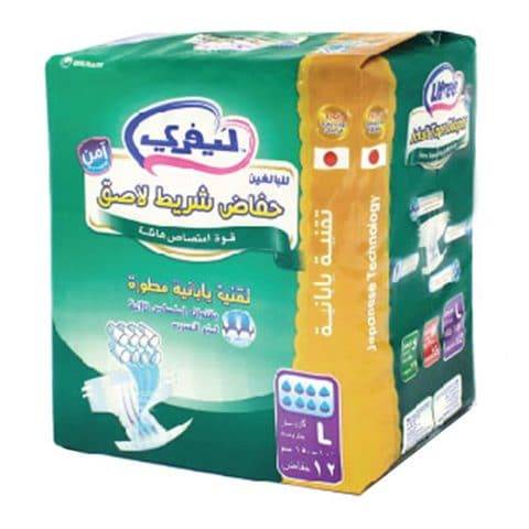 24 لايفري شريط لاصق كبير عبوة جامبو