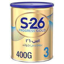 اس 26 بروجرس جولد حليب (3) 400 جم 24 ك