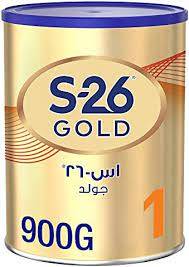 اس 26 جولد حليب  (1) 900 جم 6 ك