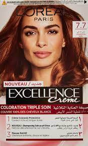 لوريال صبغه شعر اكسلانس 7.7 بني عسلي