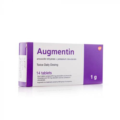 AUGMENTIN 1GM 14 TAB