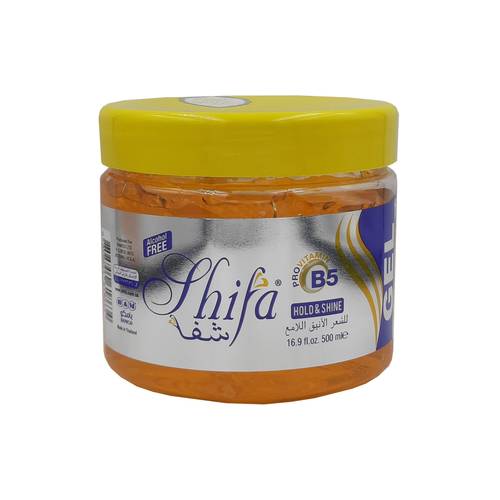شفا جل 500 مل للشعر الانيق اللامع اصفر