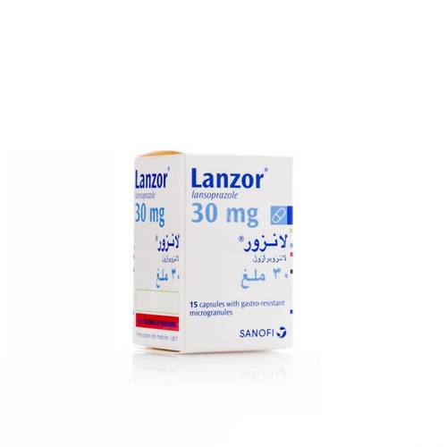 لانزور 30 مجم - 15 كبسول