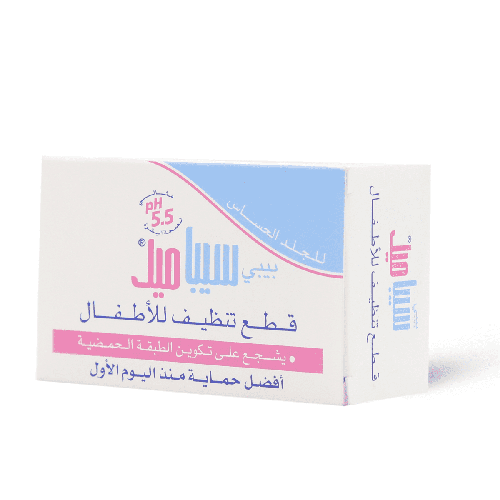 سیبامید بیبي قطع تنظیف للاطفال 100 جم للجلد الحساس
