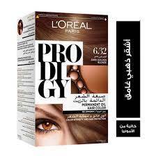 لوريال صبغه شعر برودجي 6.32 اشقر ذهبي غامق