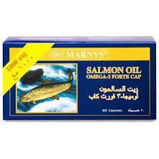 مارنيز زيت السالمون اوميجا 3 فورت 60 كبسولة