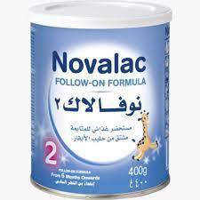 نوفالاك حليب (2) 400 جم 12ك