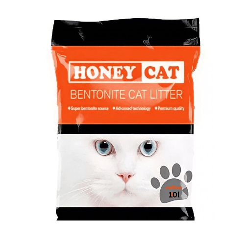 HONEY CAT BENTONIT CAT LITTER COFFEE 10L