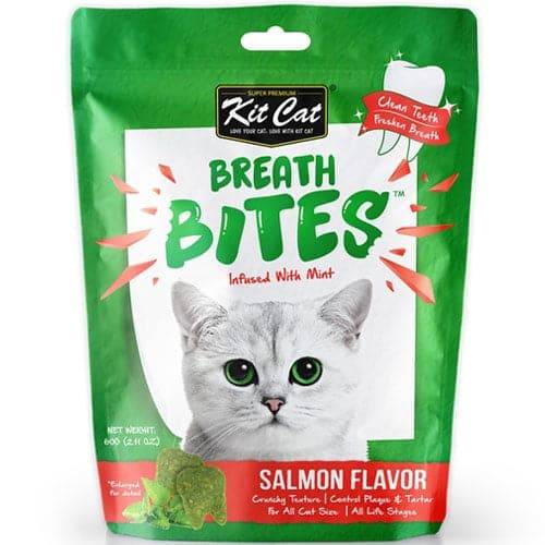 Kit Cat Breath Bites Mint Salmon Flavor 60g