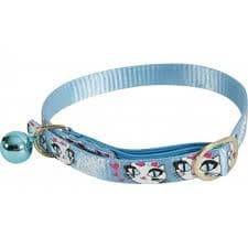 Zolux Nylon Collar Ladycat 30cm for Cats - Blue