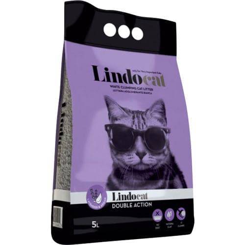 ليندو كات العطر المزدوج رمل مهد للقطط 5لتر