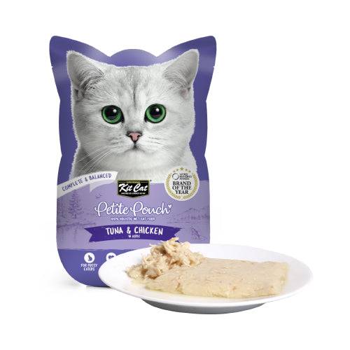Kitcat Petite Pouch Complete Food-Tuna & Chicken 70g