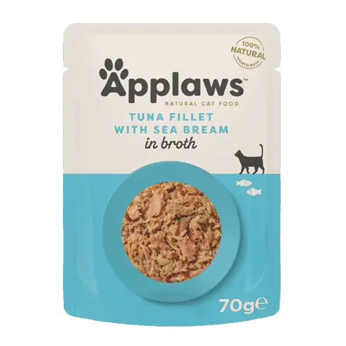 Applaws cat Pouch Tuna & Seabream & Wild Rice 70g