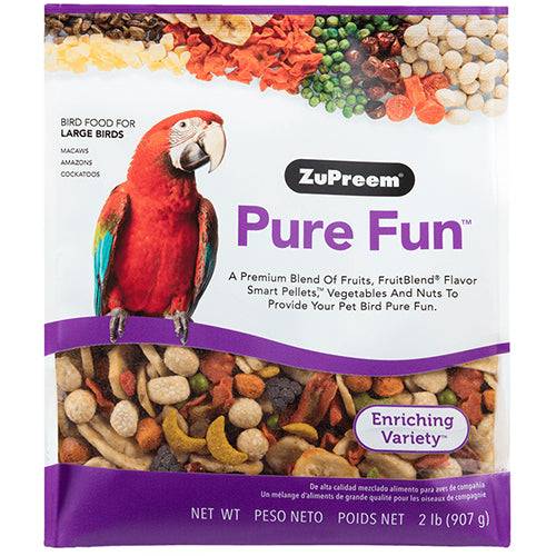 Zupreem Pure Fun Large Birds 907g