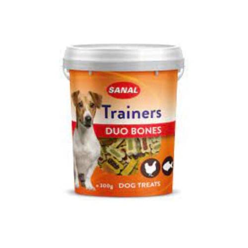 Sanal Trainers Duo Bones Chicken & Fish for Dogs 300g