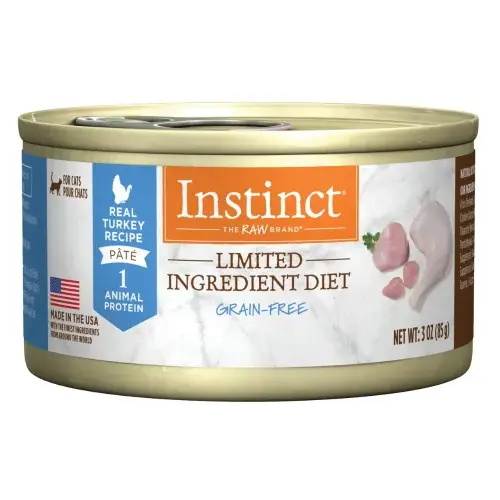 Instinct Limited Ingredient Diet Pate Cans Turkey for Cats 85g