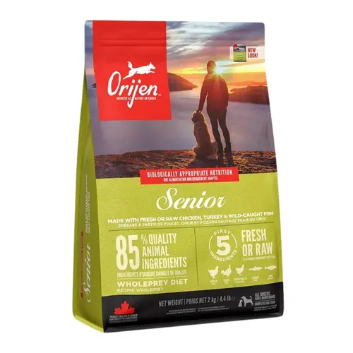 Orijen Dry Food Chicken, Turkey & Fish for Senior Dogs 2kg