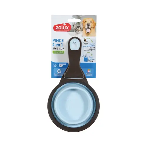 Zolux Silicone Measure Cup Large Blue