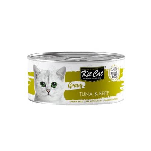 Kit Cat Gravy Tuna & Beef 70g