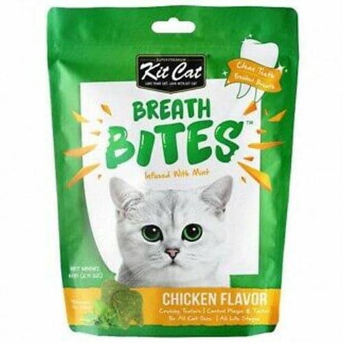 Kit Cat Breath Bites Mint Chicken Flavor 60g