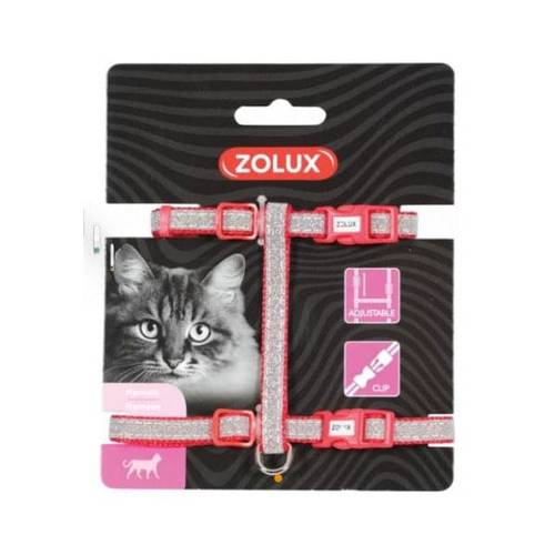 Zolux Nylon Harness Shiny Regular - Red
