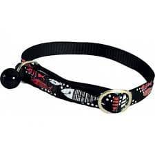 Zolux Nylon Collar Sardine 30cm for Cats - Black