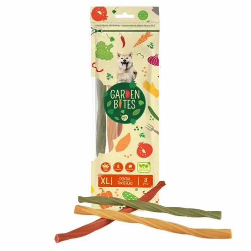Garden Bites Dental Twisters XL-25cm