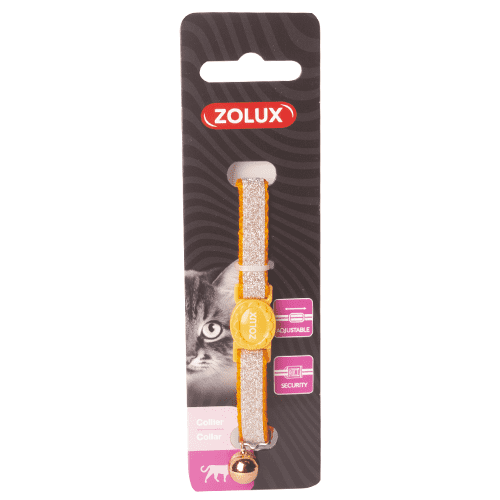 Zolux Shiny Nylon Regular Collar Orange