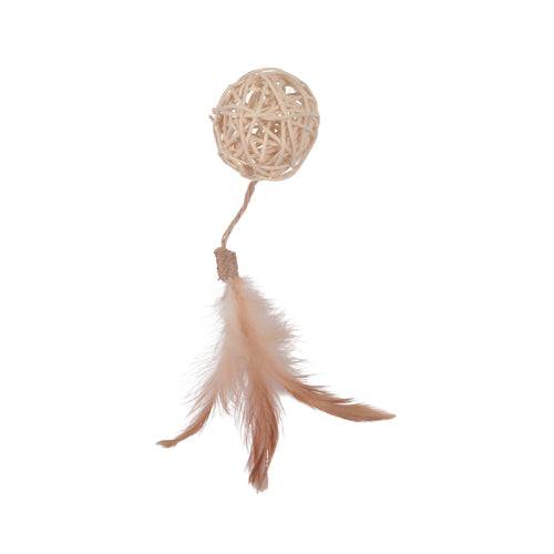Zolux Ethicat Cat Toy Rattan Ball Toy