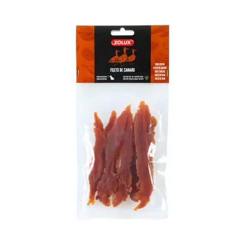Zolux Snack DUCK FILLET for Dogs 70g