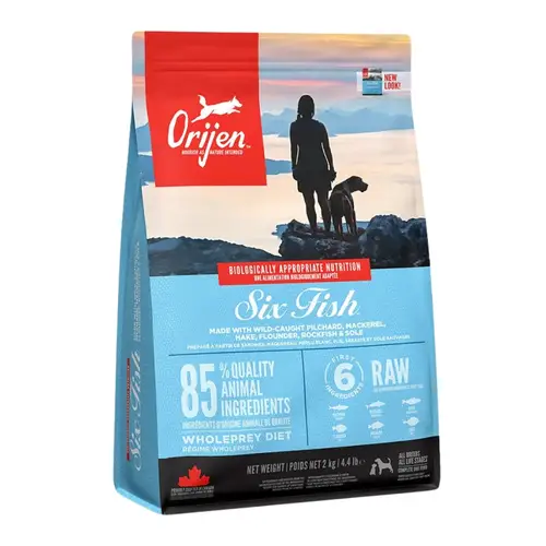 Orijen Six Fish Dry Food for Dogs 2kg