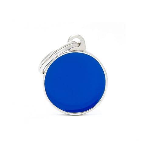MF Tags CIRCLE SMALL BLUE