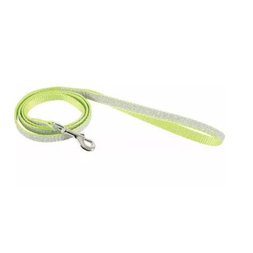 Zolux Shiny Nylon Regular Leash Green