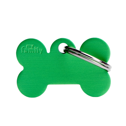 MF Tags SMALL BONE ALUMINUM GREEN - اخضر