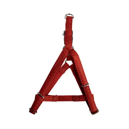 Zolux Mac Leather Harness 10Mm Red